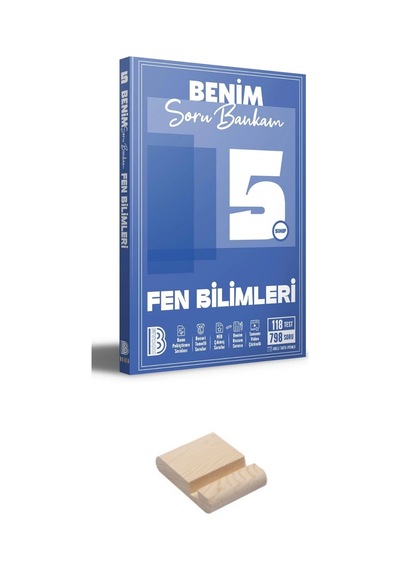 Benim Hocam 5. Sınıf Fen Bilimleri Soru Bankam + Telefon Standı
