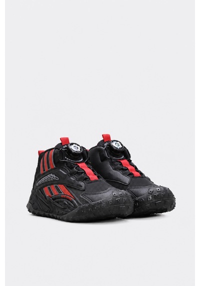 Fast Step 615sxea45559 Siyah Kırmızı Erkek Çocuk Sneaker
