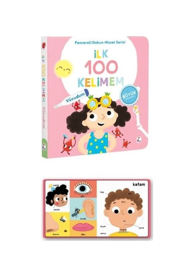 İlk 100 Kelimem Vücudumuz Pencereli Dokun-hisset - Ezjı-759477