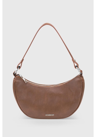 Housebags Kadın Kahverengi Yarım Ay Kol Çantası 251 Kahverengi