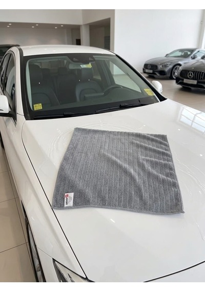 Çok Amaçlı Süper Emici Mikrofiber Temizlik Bezi 40 \times 40 Cm Gri