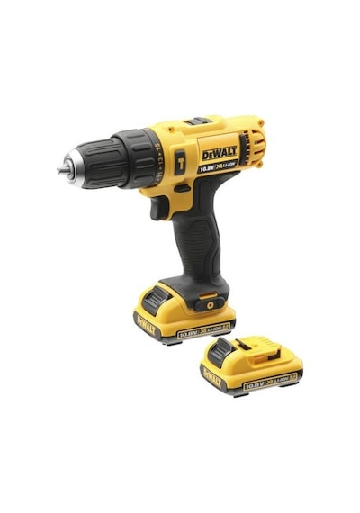 Dewalt DCD716D2-TR 10.8 V 2.0 Ah Li-ion Çift Akülü Darbeli Matkap
