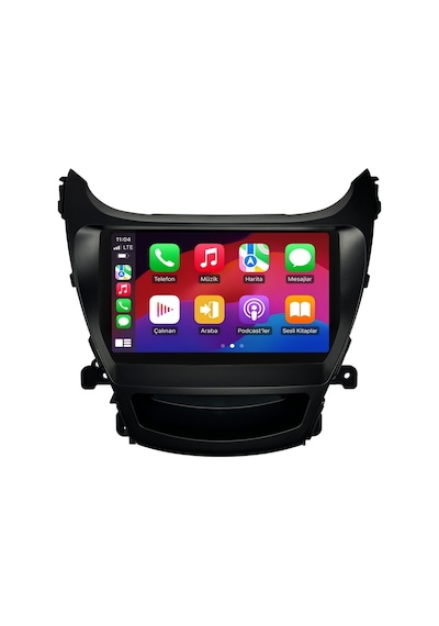 Hyundai Elantra 2014-2015 Android Multimedya Carplay Android Auto Navigasyon 8gb Ram 128gb 9"