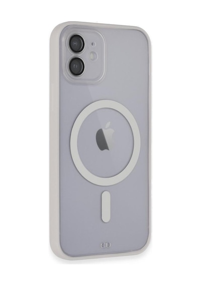 Apple Uyumlu iPhone 11 Kılıf Lensli Magsafe Mat Kenar Renkli Kapak