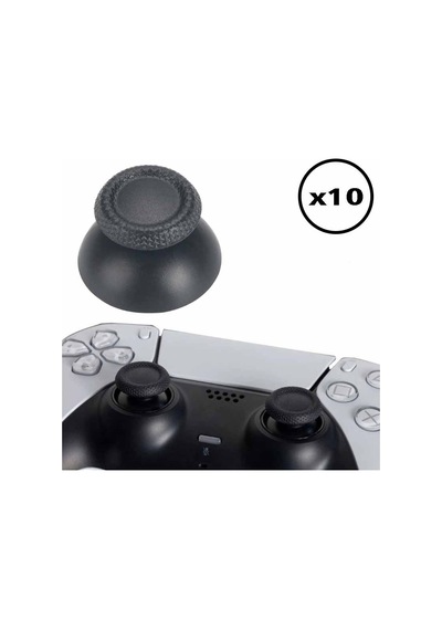 10 Adet Playstation 5 İçin Analog Başlık Ps5 Topuz Kol Tamiri Ps5 Uyumlu Yedek Parça Analog Cap