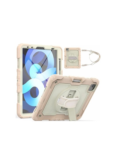 Apple İpad Pro 11 2020 Kılıf Strap New Tablet Kapak - Pembe