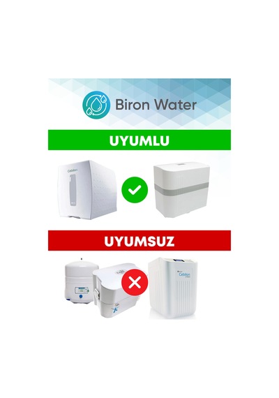 Bironwater Ihlas Aura Cebilon Plus-silver-platinum Ve Tüm Kapalı Kasa İle Uyumlu 5'li Aşamalı Filtre Seti