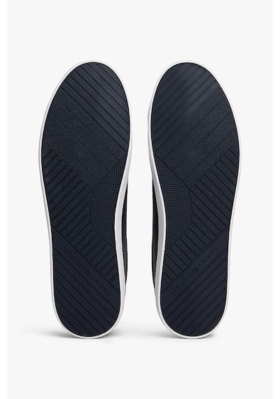 Tommy Hilfiger Erkek Bileksiz Vulkanize Sneaker - Lacivert Desert Sky