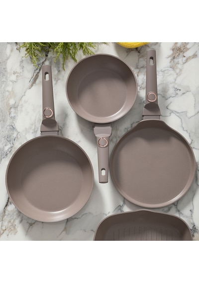 Mudo Home Berlınger Haus Sahara Krep Tava 25 Cm Taupe Tupe - Gri