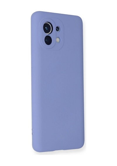 Ilkeshop Newface Xiaomi Mi 11 Kılıf Nano İçi Kadife Silikon - Lila