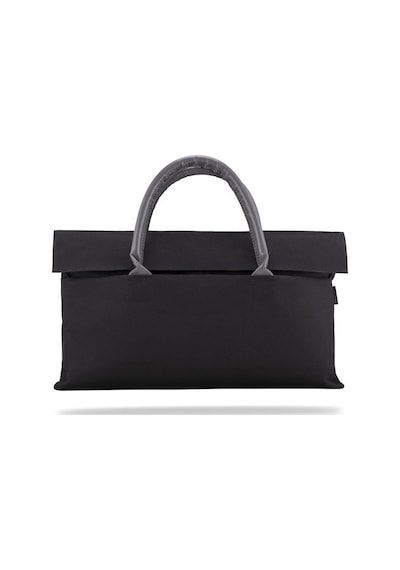 Classone Byn-el000 Wtxpro Su Geçirmez Kumaş 13-14 İnch Bayan Laptop, Notebook, Apple Uyumlu MacBook Air El Çantası- Tote Bag - Siyah