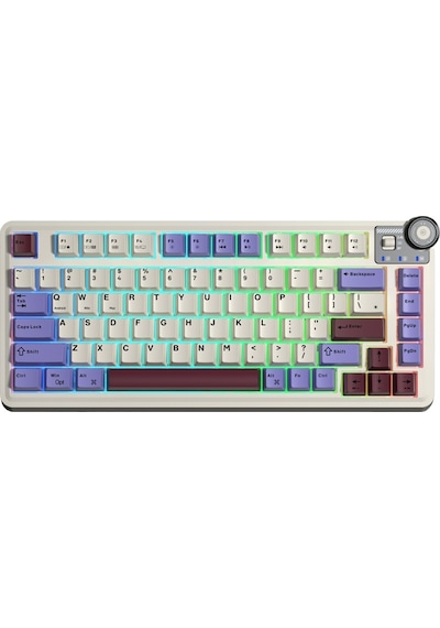 Aula Au75 3 Modlu Rgb Mekanik Tkl Seiya Switch Bej Kablosuz Gaming Klavye