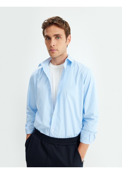Koton Slim Fit Gömlek Uzun Kollu Yarım İtalyan Yaka Pamuklu Mavi 5wam60110hw Mavi Koton Slim Fit Gömlek Uzun Kollu Yarım İtalyan Yaka Pamuklu Mavi 5wam60110hw Mavi