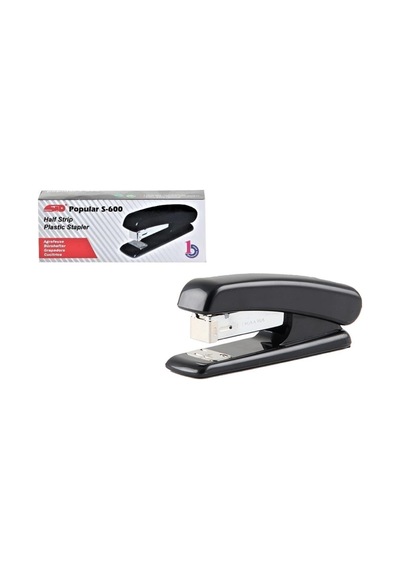 Std Zımba Makinesi Popular 24/6 S-600 25 Yp.siyah Mavi Krmz Gri
