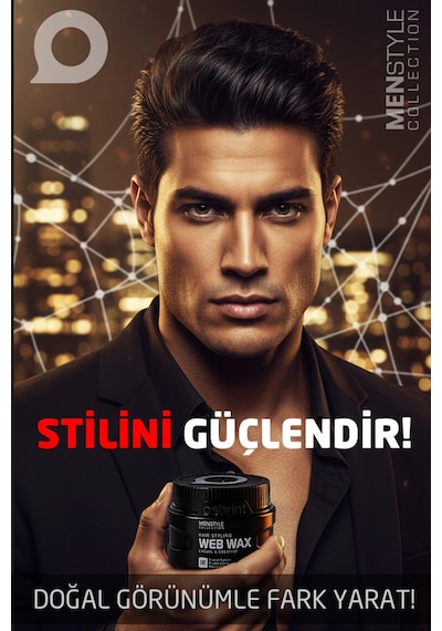 Saç Şekillendirici Wet Wax No:8 150 Ml