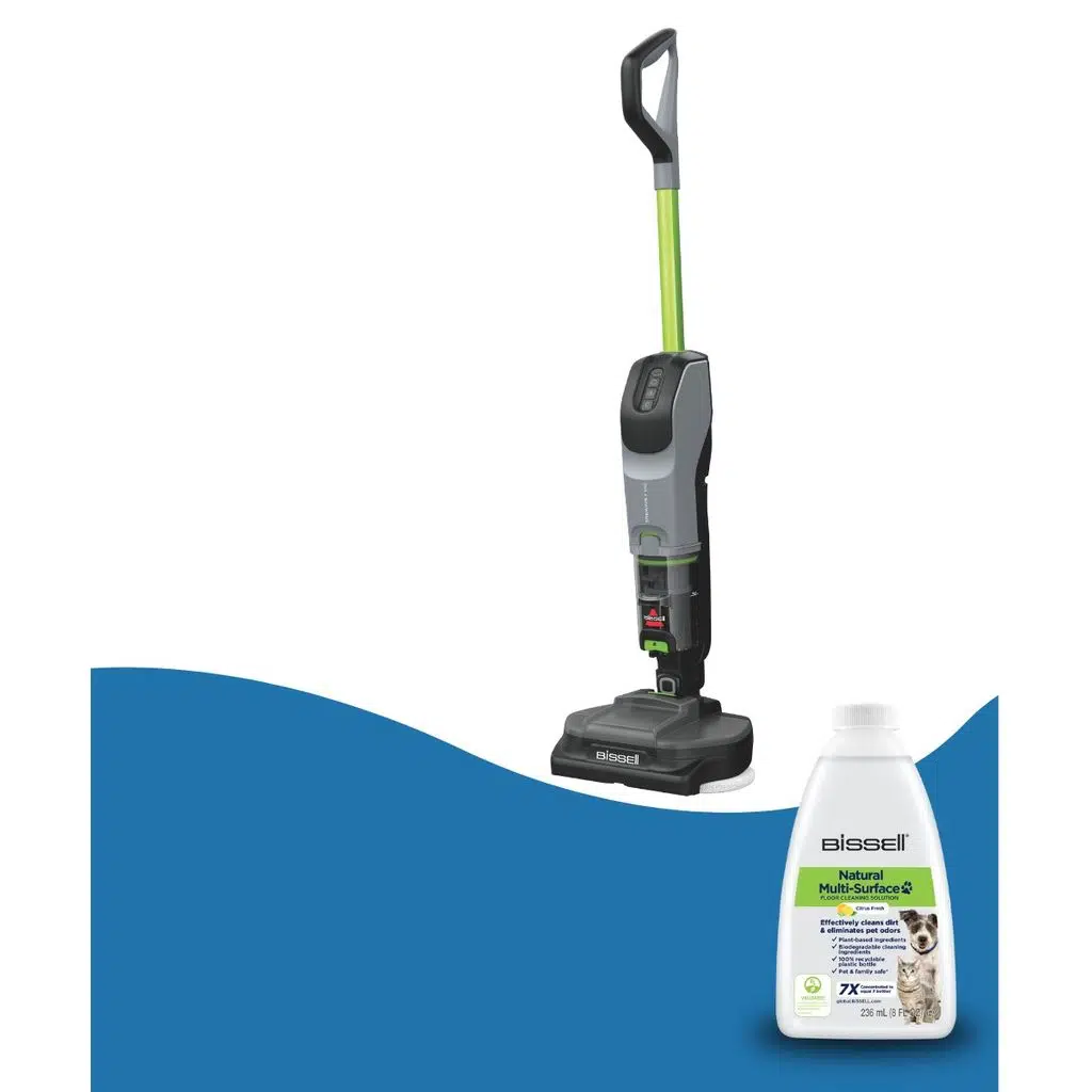 Bissell Spinwave + Vac Pet Kablosuz Vakumlu Zemin Silme Makinesi