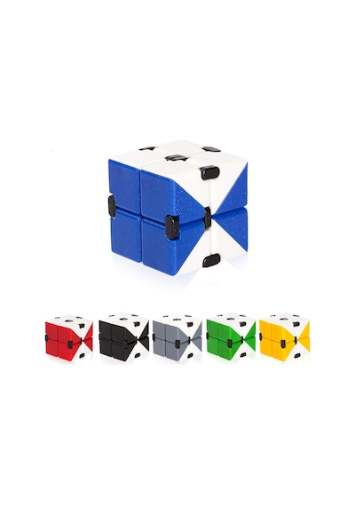 Renkli İnfinity Cube Sonsuzluk Küpü Sihirli Küp Fidget Stres Küpü Stres Giderici Oyuncak 1 Adet
