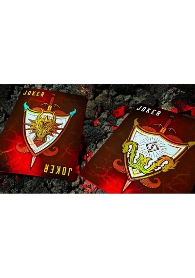 Draconian Crimson Oyun İskambil Kartı