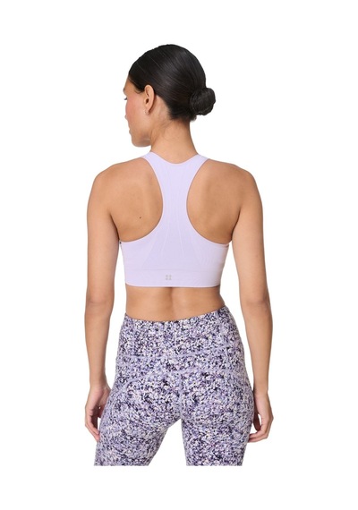 Sweaty Betty Sweaty Betty Stamina Seamless Sports Kadın Mavi Fitness Bra 5126 Mavi