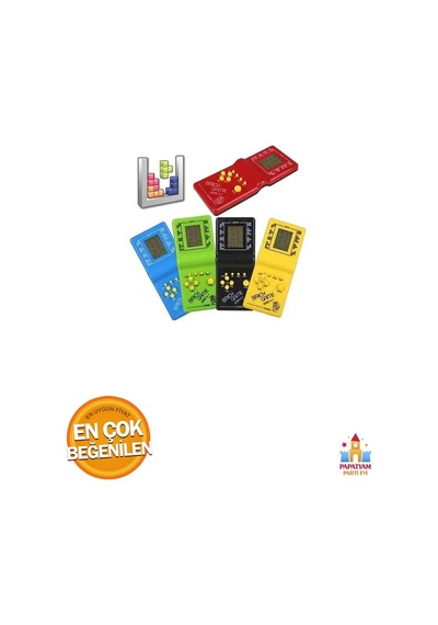 Nostaljik Oyuncak El Atarisi Tetris - Pilli Tetris Gameboy Nostalji - Geçmişten Günümüze 1 Adet