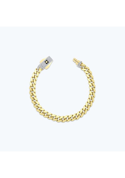 Altınbaş Altınbaş Golden Chain Bileklik Abl0382-y-24737-t75mm Çok Renkli
