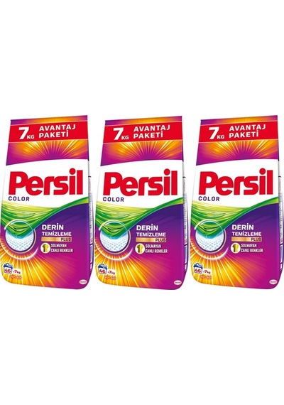 Persil Matik Toz Çamaşır Deterjanı 21kg Color/renkli 138 Yıkama