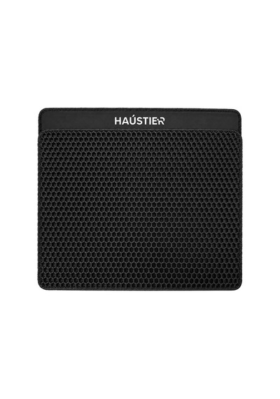 Haustier Kedi Tuvaleti Paspası, Otomatik Kedi Tuvaleti Önü Elekli Kedi Kumu Paspası Siyah 50 X 45cm Enerji Sınıfı A