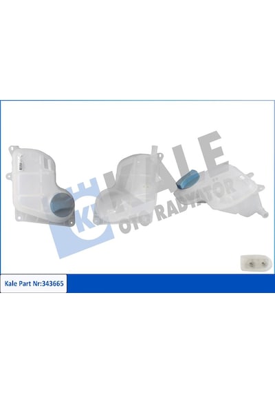 Kale 343665 Genleşme Tankı Radyatör Ek Depo Kapak Dahil - Audi A4 1994-2001 1.6 8d0121403f - 8d0121403l - 8d0121403j