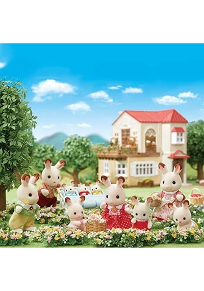 Sylvanian Families Çikolata Kulaklı Tavşan Ailesi 6998