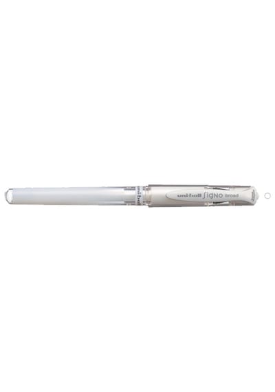 Uni-ball Roller Kalem Signo Broad Jel Bilye Uç Davetiye 1.0 Mm Beyaz Um-153 Çok Renkli