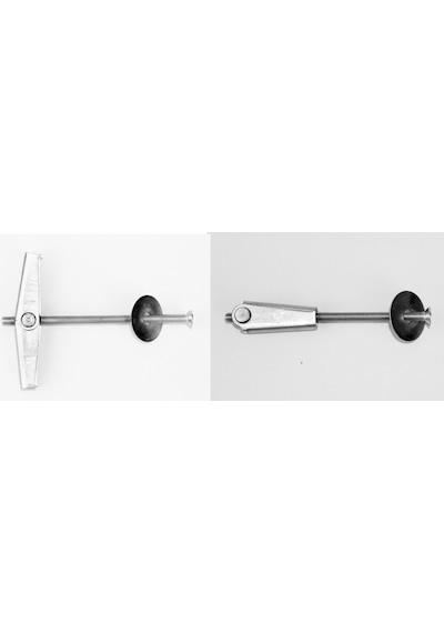 Metal Alçıpan Paraşüt Dübel Vidalı 8 Cm - 20 Adet