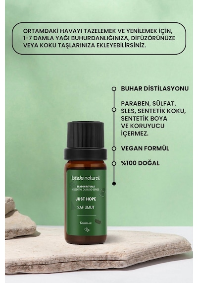 Bade Natural Saf Umut Aromaterapi Karışımı 10 ML