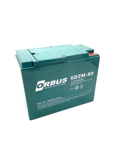 12V 80AH JEL ORBUS ELEKTRİKLİ BİSİKLET AKÜSÜ