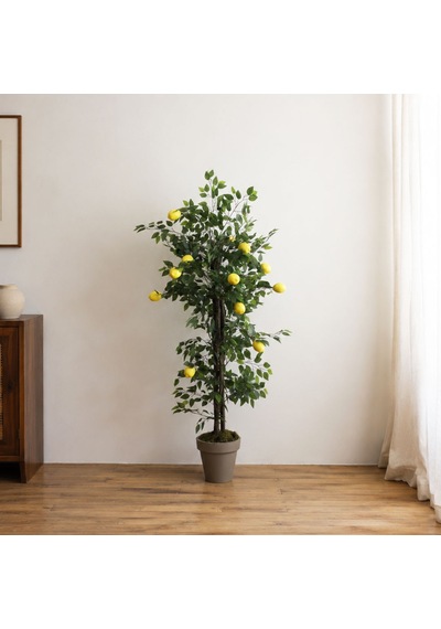 Yapay Ağaç Limon Sarı 130 Cm