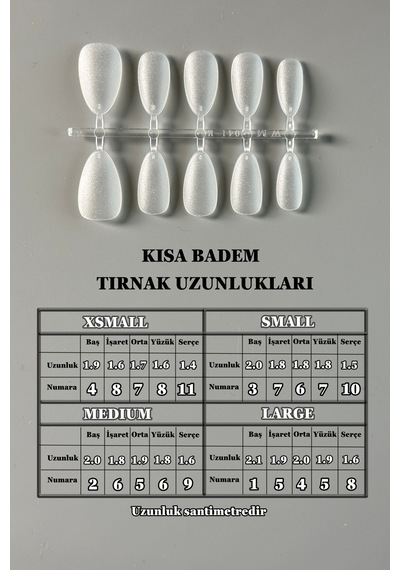 100 Adet Medium Beden Kısa Badem Jel Tips Kısa Badem Protez Takma Tırnak Seti Medıum 100 Adet Medium Beden Kısa Badem Jel Tips Kısa Badem Protez Takma Tırnak Seti Medıum