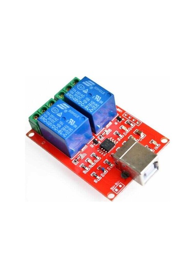 Robotistan 2 Kanal 5V Röle Kartı - Usb Kontrollü
