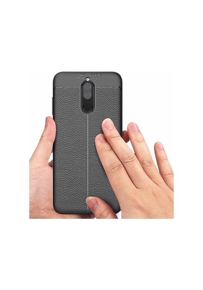 Huawei Mate 10 Lite Kılıf Zore Niss Silikon Kapak Kırmızı