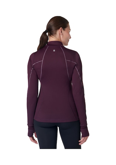 Sweaty Betty Sweaty Betty Therma Boost Running Zip Up Kadın Mürdüm Koşu Montu 44053 Mürdüm