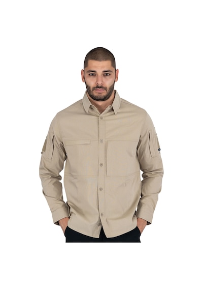 Combat tactical taktik fermuar cepli koruma swat outdoor gömlek Bej