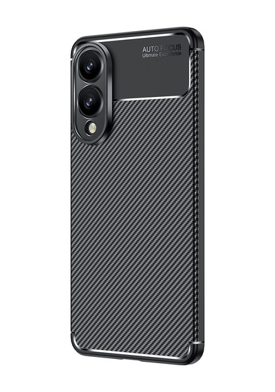 Samsung Galaxy Uyumlu S25 Edge Kılıf Zore Negro Silikon Kapak Siyah