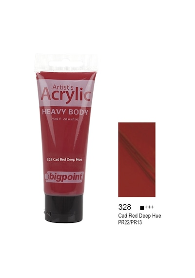 Bigpoint Akrilik Boya 75 Ml Cad Red Deep Hue 328