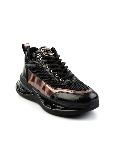 Bambi Siyah Kadın Sneaker K01228090122 Siyah