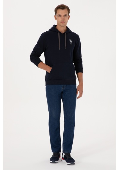 U.s. Polo Assn. Erkek Lacivert Sweatshirt 50307703-vr033 Lacivert