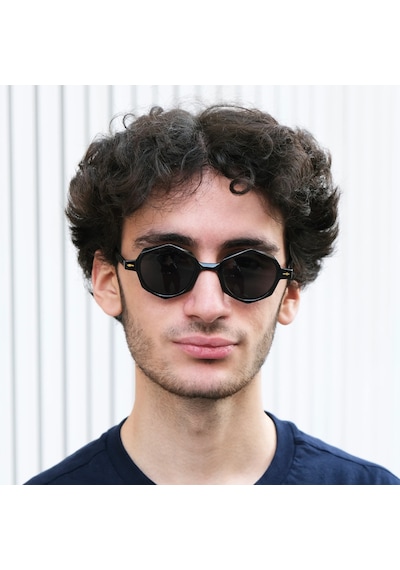Tony Siyah Unisex Güneş Gözlüğü