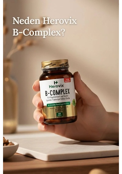 Herovix B Complex 60 Kapsül