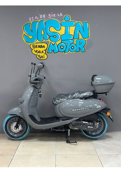 Yuki Bellını-s 50 Cc Motosiklet 2026 Model Gri