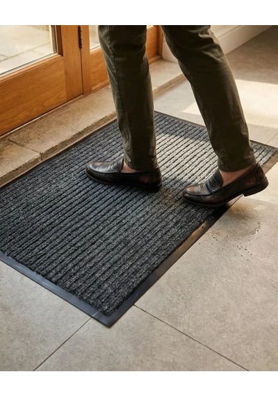 Dekoset Home Nem Ve Toz Alıcı Gri Dış Kapı Paspası Xt 60x90