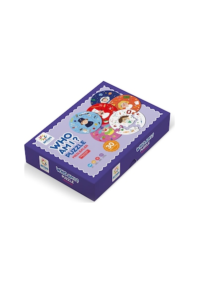 Arnas Toys 5029 Who Am I Puzzle Meslekler 30 Parça Karton Puzzle