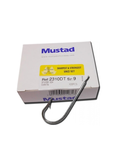 Mustad 2310Dt Olta Iğnesi 100 Ad/Pk Standart-No:12