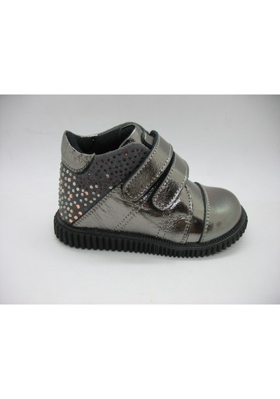 Perlina 00205 Doğal Deri Ortopedik Destekli Bebe Botu 22-25 (379997333) Füme